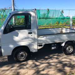 コミコミ16万円、サンバートラック、4WD, エアコン、車検あり、下取り可能の画像