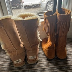 UGG ミネトンカ　ブーツ　の画像