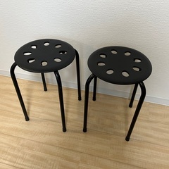 ニトリ 丸椅子 2脚セット