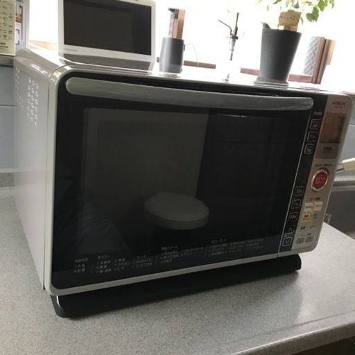 再開　日立　HITACHI オーブンレンジ　クリーニング済み　美品