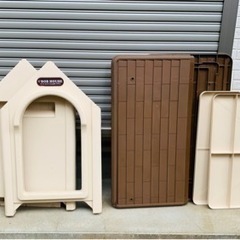 屋外用　犬小屋の画像
