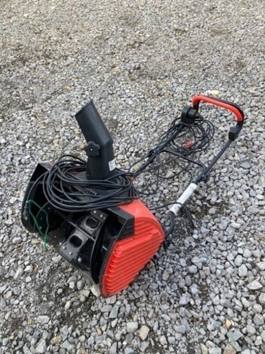 再投稿　スノーエレファント　電気除雪機