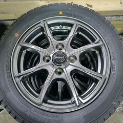 【新品】スタッドレスタイヤ　アルミホイールセット　１５５／６５Ｒ...