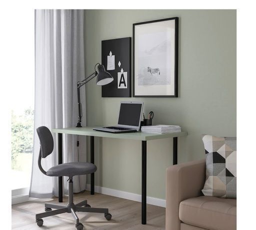 IKEA パソコンデスク ミントグリーン  120x60 cm