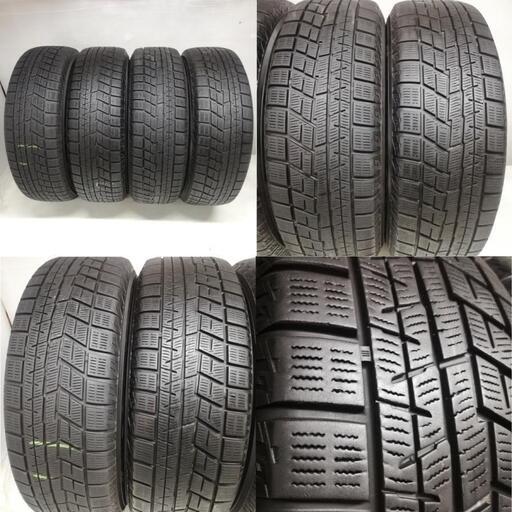 ＜スタッドレス・ホイール 4本＞  195/65R15 ヨコハマタイヤ 2017年製  15X5.5J ミツビシ製 5H -114.3 セレナ ルミオン