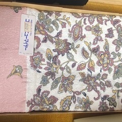大判タオル 商談中の画像
