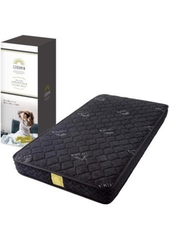 GOKUMIN マットレス ポケットコイル セミダブル　フレームセット