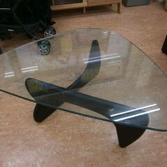 【引取限定】ｶﾞﾗｽﾃｰﾌﾞﾙ 中古品【小倉南区葛原東】の画像