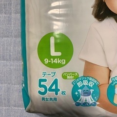 紙おむつLサイズの画像