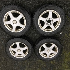 予定者決定195/65R15 スタッドレスタイヤ　アルミホイール付き