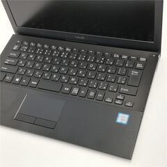 保証付 高速SSD 13.3型 ノートパソコン SONY VJPB11C11N 中古良品 第6世代 Core i5 8GB 無線 Bluetooth Webカメラ Windows11 Office