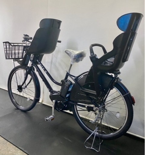 関東全域送料無料 業界最長12ヶ月間保証付き 電動自転車 ブリヂストン ハイディ2 26インチ 3人乗り 8.7ah 紺