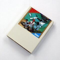 起動確認済み レトロゲーム セガ マーク3 ザ・プロ野球 ペナントレース G-1323 箱・取説付属 SEGA MARKⅢ専用 札幌市 清田区 平岡の画像