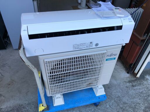 【動作保証あり】FUJITSU nocria 2021年 2.2kw 6畳用 ルームエアコン AS-AH221L【管理KR318】
