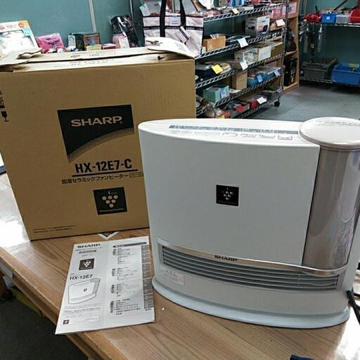 SHARP HX-12E-C 加湿セラミックファンヒーター ベージュ 2010年製