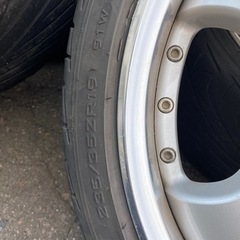 19インチ　ホイール　RAYS A/Xの画像