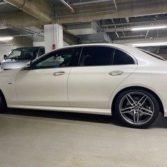 H29 W213 メルセデスベンツ　E350e AVGスポーツ　車検ロングR8 11月迄　人気の白の画像