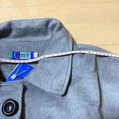 ★⁑未使用⁑ ステンカラーコート グレー 灰色 Lの画像