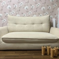 ニトリ　カジュアルソファ(ベージュ)