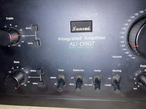 サンスイau-d907 プリメインアンプ ジャンク