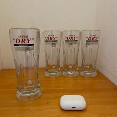 ◆美品/特価◆ アサヒビール公式ジョッキ4個セット 家飲みがアガる！の画像