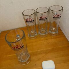 ◆美品/特価◆ アサヒビール公式ジョッキ4個セット 家飲みがアガる！の画像