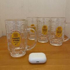 ◆美品◆サントリー角 公式ジョッキ4個セット 家飲みのテンションがあがる！お店でも使える！の画像