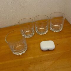 ◆美品◆ ロックグラス4個セット/使い勝手の良いサイズの画像