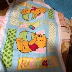 値下げ！【新品】Pooh　マルチカバー＆バスタオルの画像