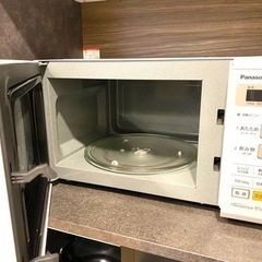  2017年製Panasonic 電子レンジ NE-D22A1-Wの画像