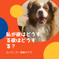 占いをしていますモニター募集☆彡