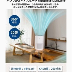 Levoit (レボイト) 空気清浄機 PM2.5 Core 300 ホワイトの画像