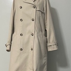 【美品】 NOMBRE IMPAIR 先染めギャバ トレンチコートの画像