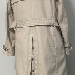 【美品】 NOMBRE IMPAIR 先染めギャバ トレンチコートの画像