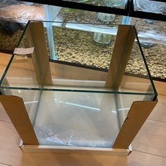 本日渡しSALE★オーダーガラス水槽　36×30×34 フタなし　