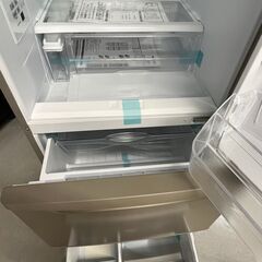 【店頭お渡し】　未使用☆　2022年製　パナソニック３ドア（365Ｌ）　自動製氷　まんなか野菜室　ＡＩエコナビ搭載の画像