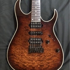 週末特価 1999 Ibanez RG 198QM / Antique Brown SB with Duncan59 & Killer L-500 Pickups