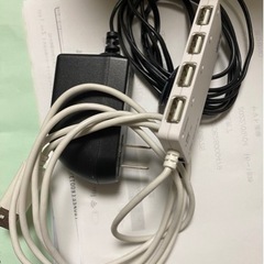 ELECOM USBハブ USB2.0対応 4ポート  U2H-EG4SWHの画像