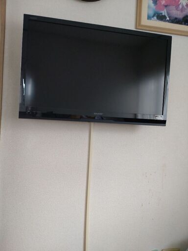 SHARP  AQUOS  壁掛け式