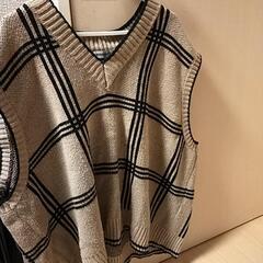 【値下げしました】オーバーサイズニットベスト