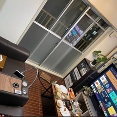 複数人商談中、定価18万→4万に大幅値下げ😵早い者勝ち！[幅170cm]2人用電動本革リクライニングソファ (Nストラス ユニットテーブル付き 2M) ニトリの画像