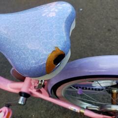 中古の子ども用の自転車