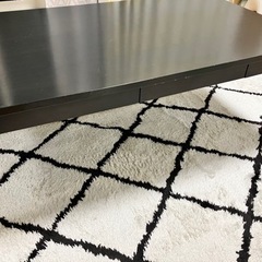 ニトリ　引き出し付きローテーブル(11月期限)の画像