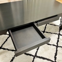 ニトリ　引き出し付きローテーブル(11月期限)の画像