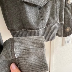 【譲渡先決定】アバクロ　ファー＆フード付ジャケット　アメリカ購入の画像