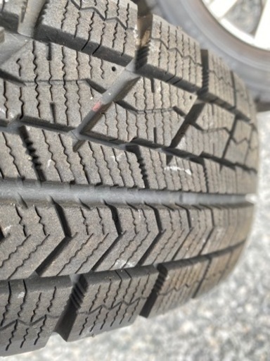 145/80/R13 スタッドレスタイヤ溝8割！4本アルミ