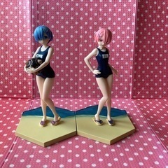 ※お話中　レムラム　スク水ver フィギュアの画像