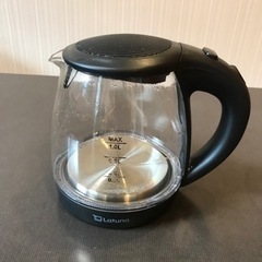 ガラス カプレッソ 電気ケトル やかん 電気ポット 