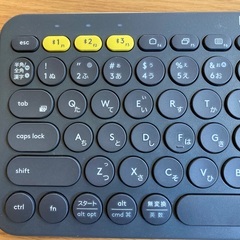 パソコン、スマホ、タブレットを簡単に切り替えBluetooth キーボードの画像