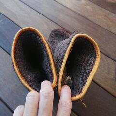【美品】ボアブーツ　20cmの画像